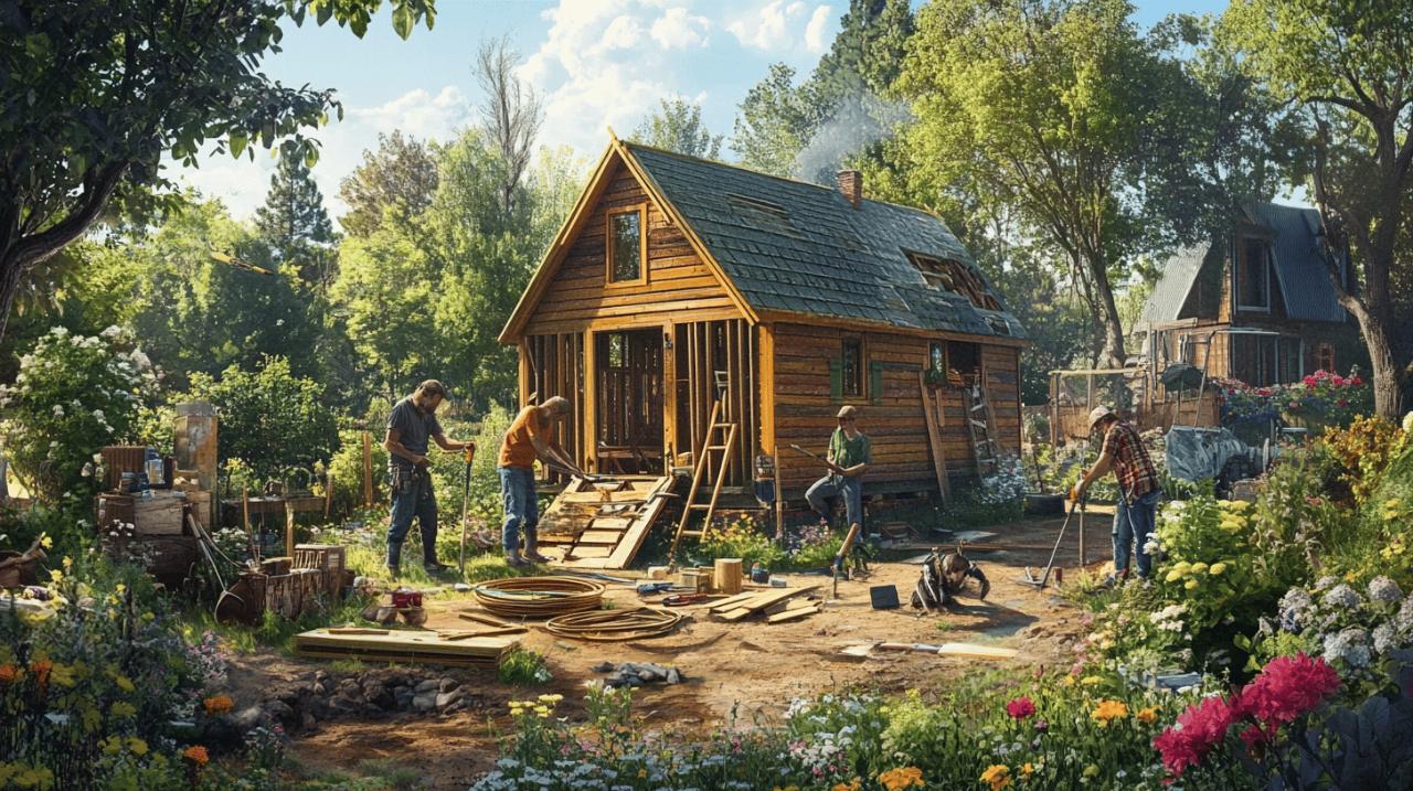 Participez a la construction sauvage et realisez votre projet de cabane ideal : Les secrets d’une integration naturelle reussie
