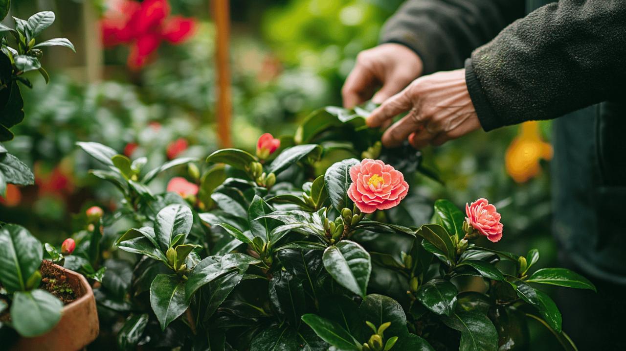 Comment identifier et traiter la maladie du camelia : l’importance d’un substrat adapte